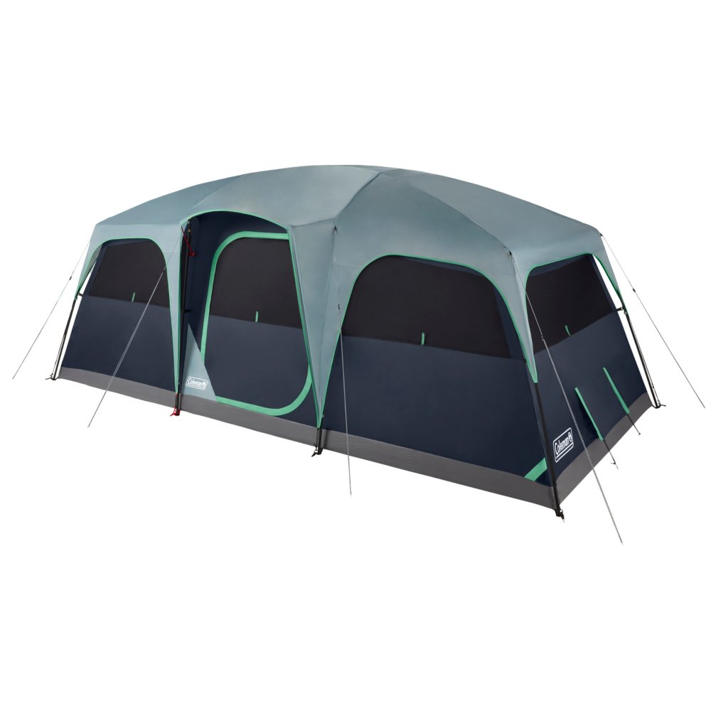 Sunlodge™ 10Person Camping Tent, Blue Nights Coleman